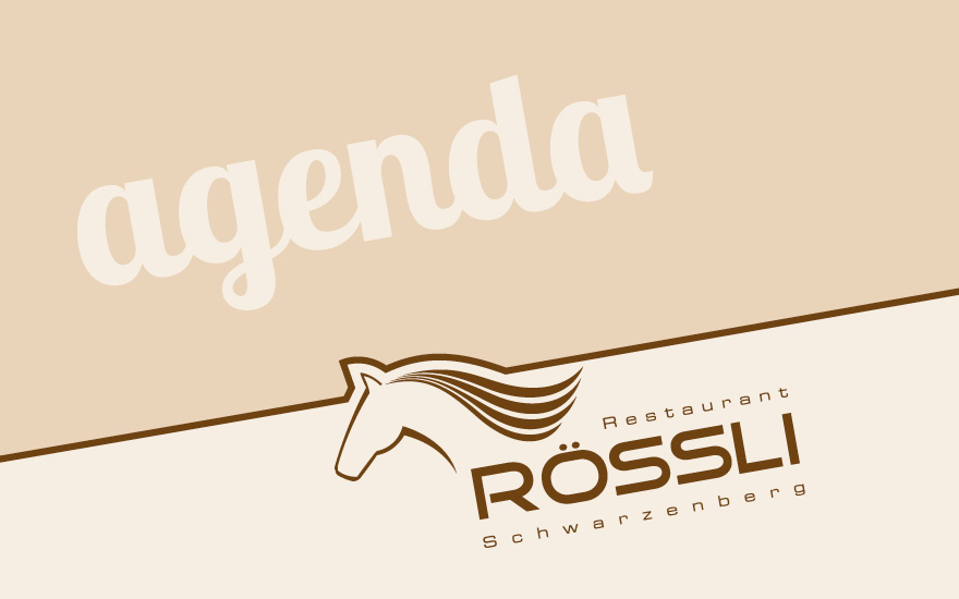 Agenda Restaurant Roessli